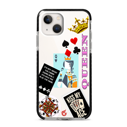 Queen card iPhone Case