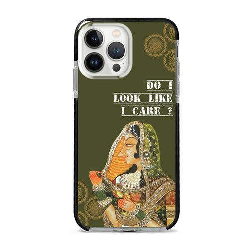 Do I Look Like I Care Bani Thani 1.1 iPhone Case