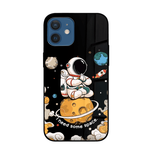 I Need Space iPhone glass Case