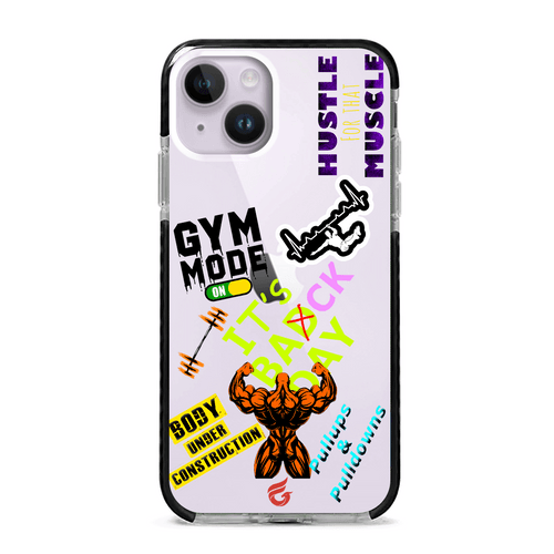 Hustle for Muscle iPhone Case