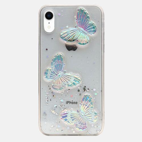 Cute Butterfly Bling Glitter Case for iPhone 8 Plus