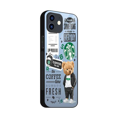 Starbucks Labels Printed Case (Sierra Blue - Glass)