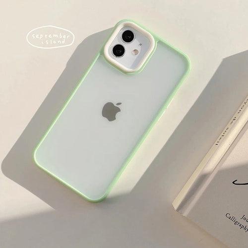 Matte Drop-proof Minimal Sleek iPhone Back Covers