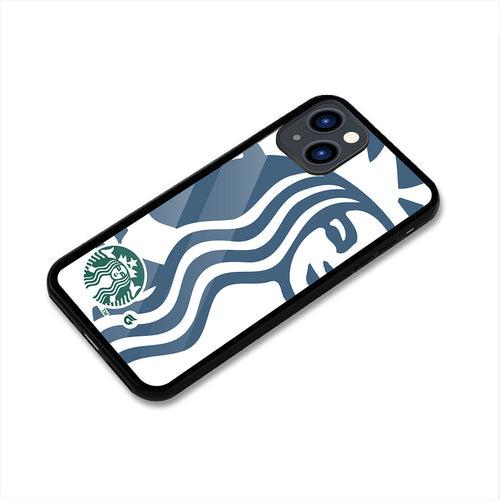 Starbucks Logo Printed Case (Non Transparent - Glass)