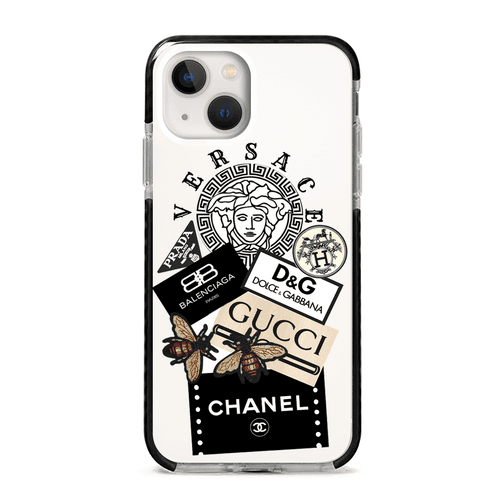Luxury Brand Sticker 2.0 iPhone Case