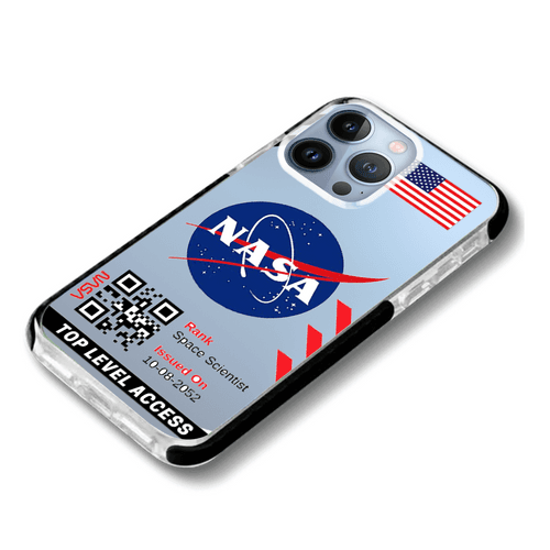 NASA ticket 1.0 iPhone Case