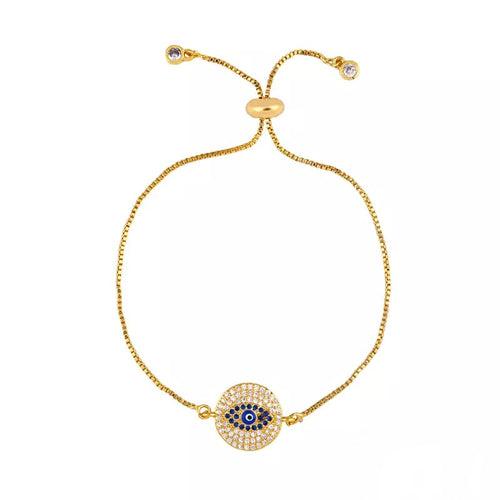 Evil Eye Bracelet Sage