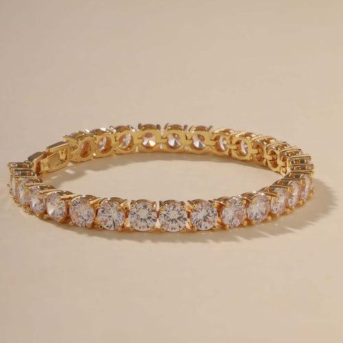 Rosette Tennis Bracelet made from Austrian crystals