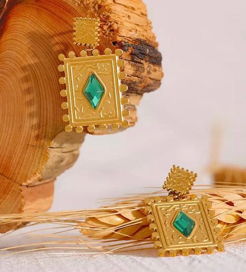 Nefertiti earrings