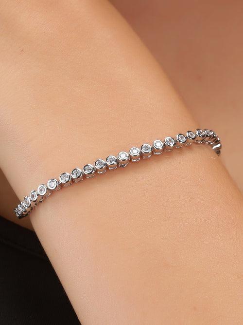 Rosie Clasp Tennis Bracelet