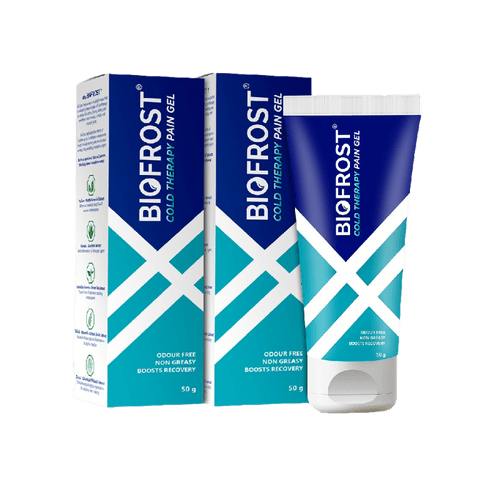 BioFrost Instant Pain Relief Gel | Advanced Cold Therapy Formula | Pack of 2 | 50 Gm