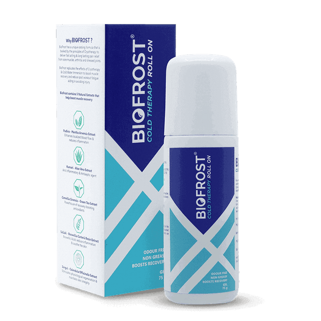 BioFrost Instant Pain Relief Roll On | Advanced Cold Therapy Formula | 75 GM