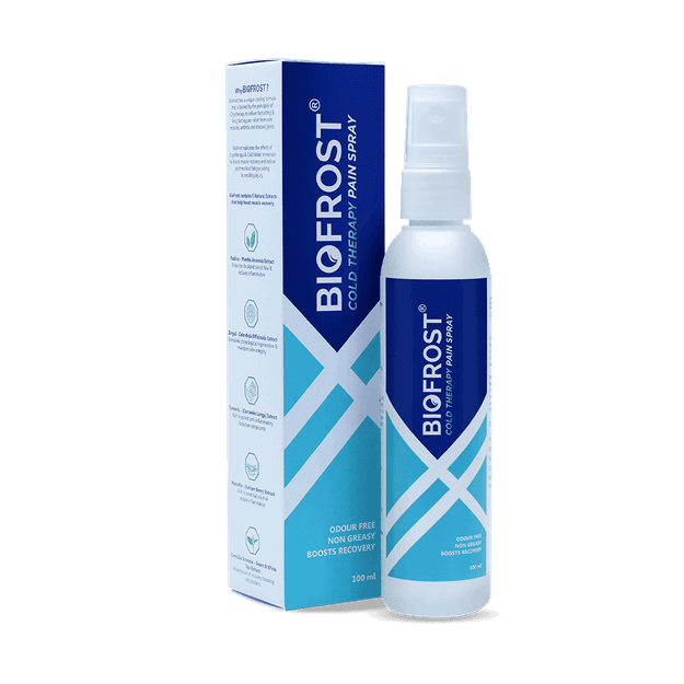 BioFrost Instant Pain Relief Spray | Advanced Cold Therapy Formula | 100 Ml