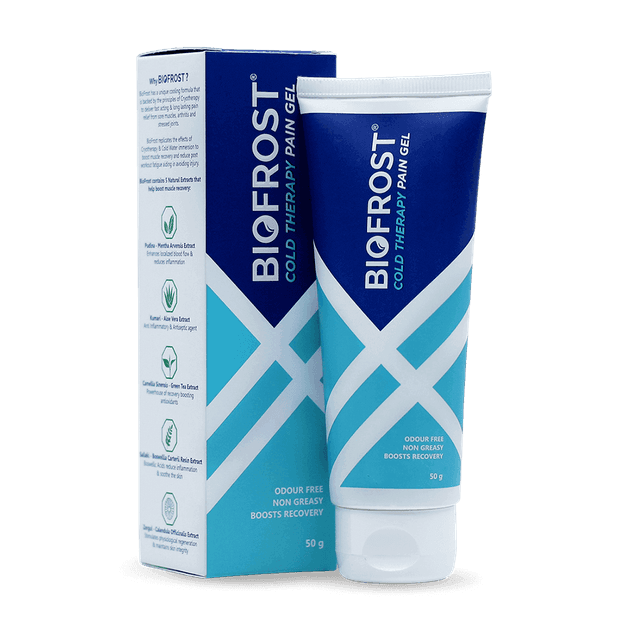 BioFrost Instant Pain Relief Gel | Advanced Cold Therapy Formula | 50 Gm