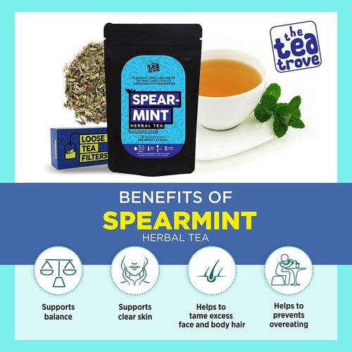 Organic Spearmint Tea for PCOS (50 g, 50 Cups)