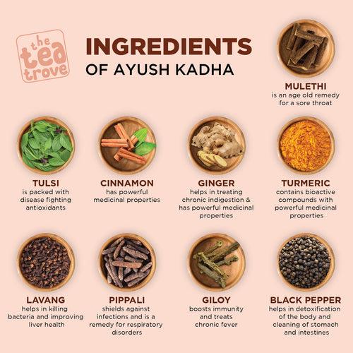 Organic Ayush Kwath Kadha (100g, 65 Cups)