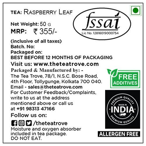 Organic Red Raspberry Leaf Tea (50g | 25 Cups)
