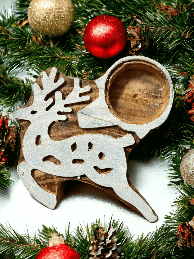 ReinDeer tea light holder (set of 2)