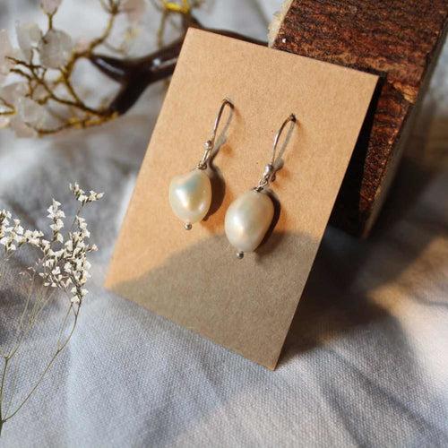 #14 - Drop Baroque Pearl Earrings