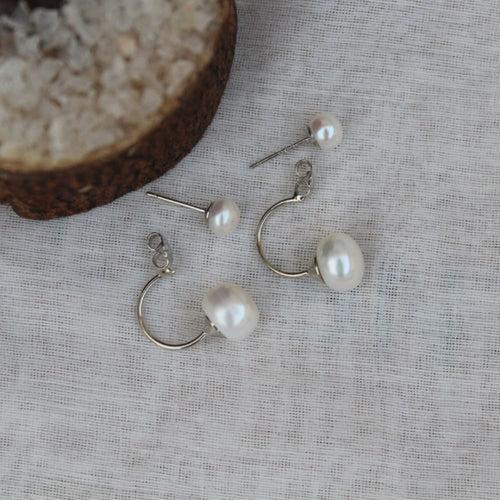 #36 - Studs Baroque Pearl Earrings