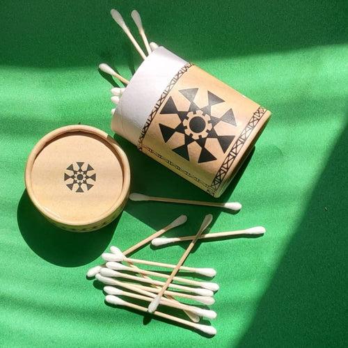 Bamboo Cotton Ear Swabs