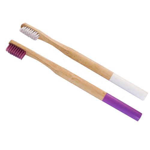 Bamboo  Round Handle Toothbrush