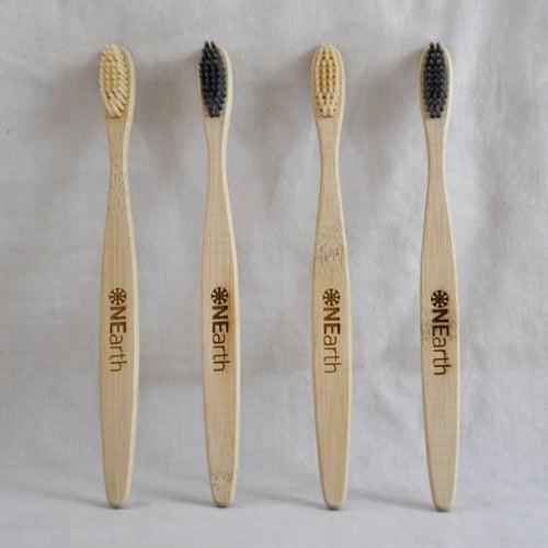 Bamboo Toothbrush - Pack of 4