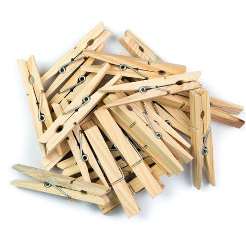 Cloth Pegs (Bamboo) - Pack of 20