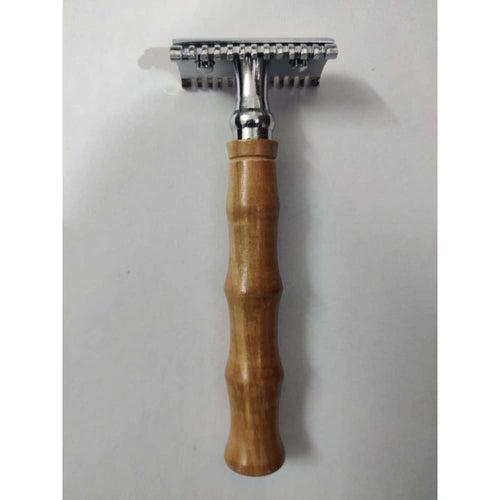 Double Edge Bamboo Handle Safety Razor