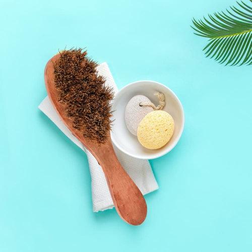 Exfoliating Dry Body Coir Brush