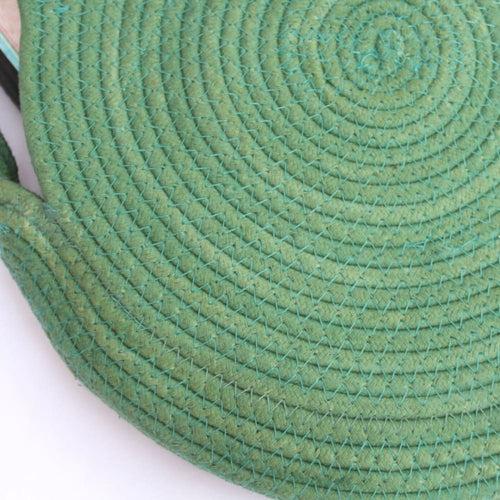 Green & Round Sling Bag