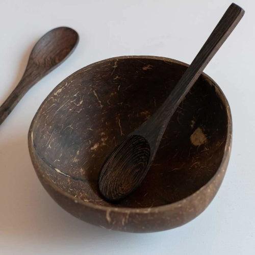 Jumbo Coconut Shell Bowl with Spoon