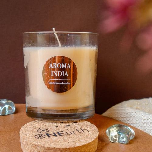 Luxury Scented Candle with Cork Lid - Soy Wax (1 wick)