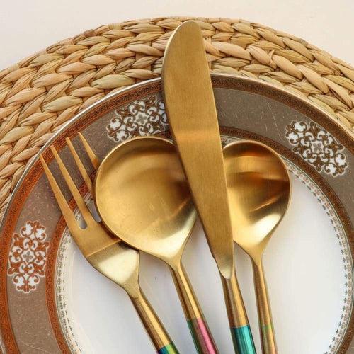 Rainbow Steel Cutlery Set - Handle