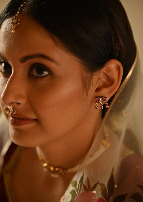 Gulabi Kumuda Earrings