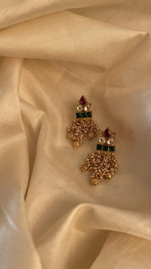 Multicolored Nargis Earrings