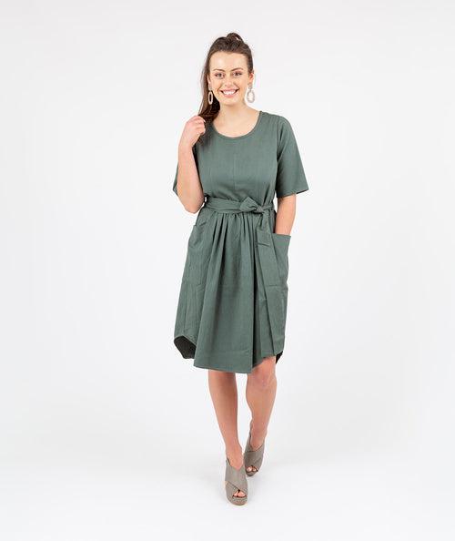 Travel Dress Green