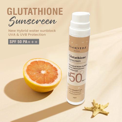 Glamveda Glutathione & Vitamin C Sunscreen SPF 50 Pa+++