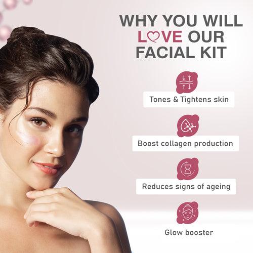 Glamveda advance anti ageing facial kit 120gm