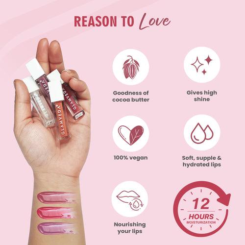 Glamveda X Rashami Desai Serum Infused Mini Lip Gloss Pack of 6