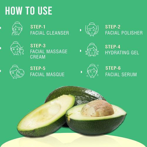 Glamveda Avocado Superfood facial kit 40gm