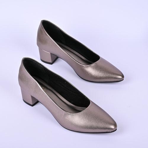 Smartness Pewter Pumps