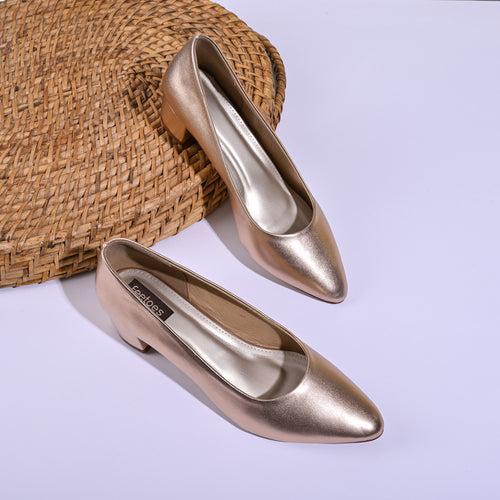 Smartness Rose Gold Pumps