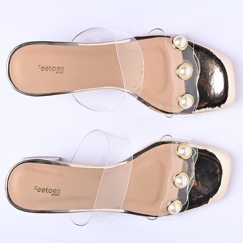 Gold Pearlway Slipons