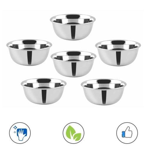 PNB® Kitchenmate Stainless Steel Veggie Bowl (Thickness: 0.8 mm)