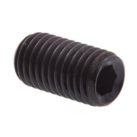 M4 Black Oxide Flat Point Grub Screws Pack of 100