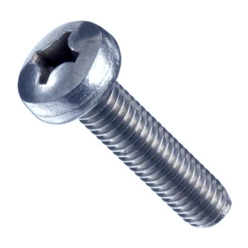 M2.5 Zinc Plated Pan Head Phillips Screws Pack of 1000