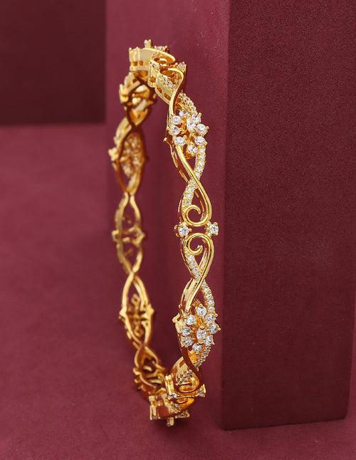 Designer Zircon Kada Bangles ZBGL11059