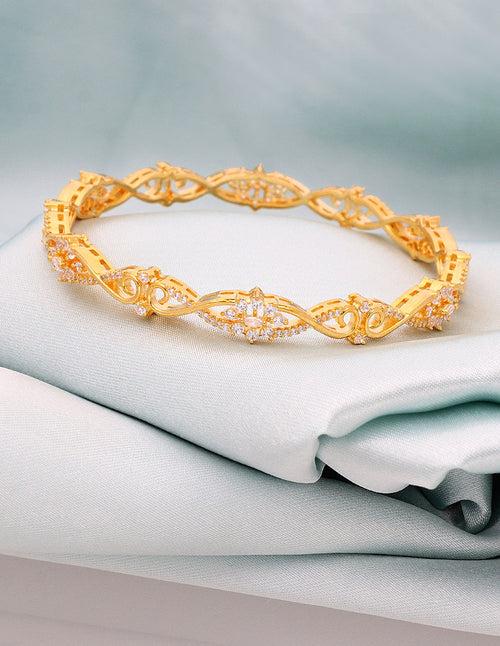 Designer Zircon Kada Bangles ZBGL11059