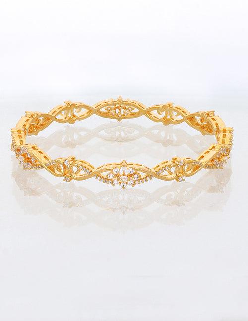 Designer Zircon Kada Bangles ZBGL11059